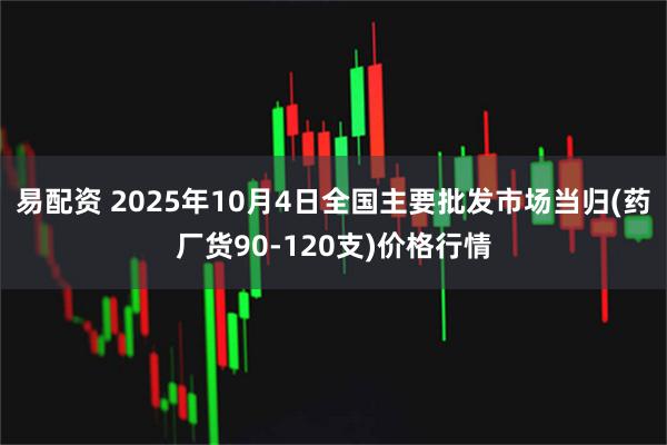 易配资 2025年10月4日全国主要批发市场当归(药厂货90-120支)价格行情