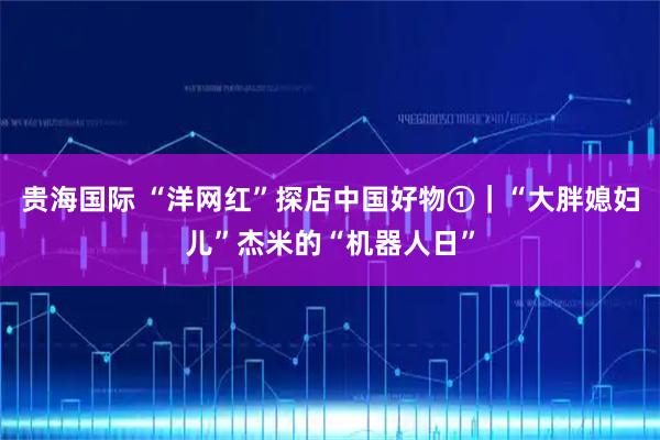 贵海国际 “洋网红”探店中国好物①｜“大胖媳妇儿”杰米的“机器人日”